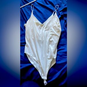 White tank top body suit